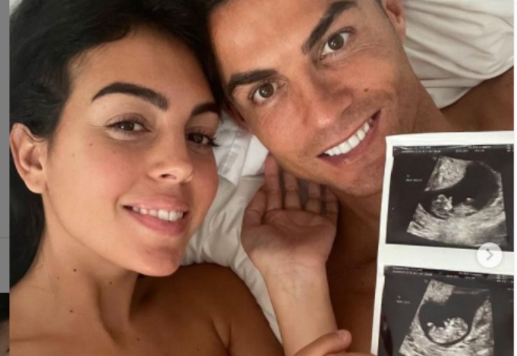 Cristiano Ronaldo e Georgina Rodriguez su Instagram