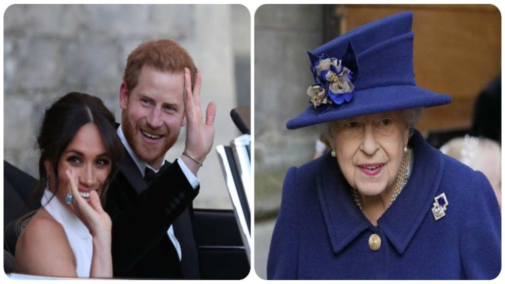 Meghan, Harry e la Regina Elisabetta 20220303 - Meteoweek.com